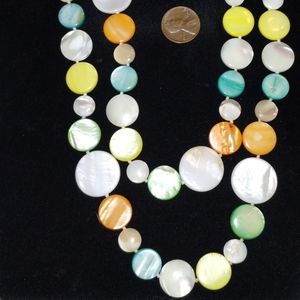 Mother of pearl necklace